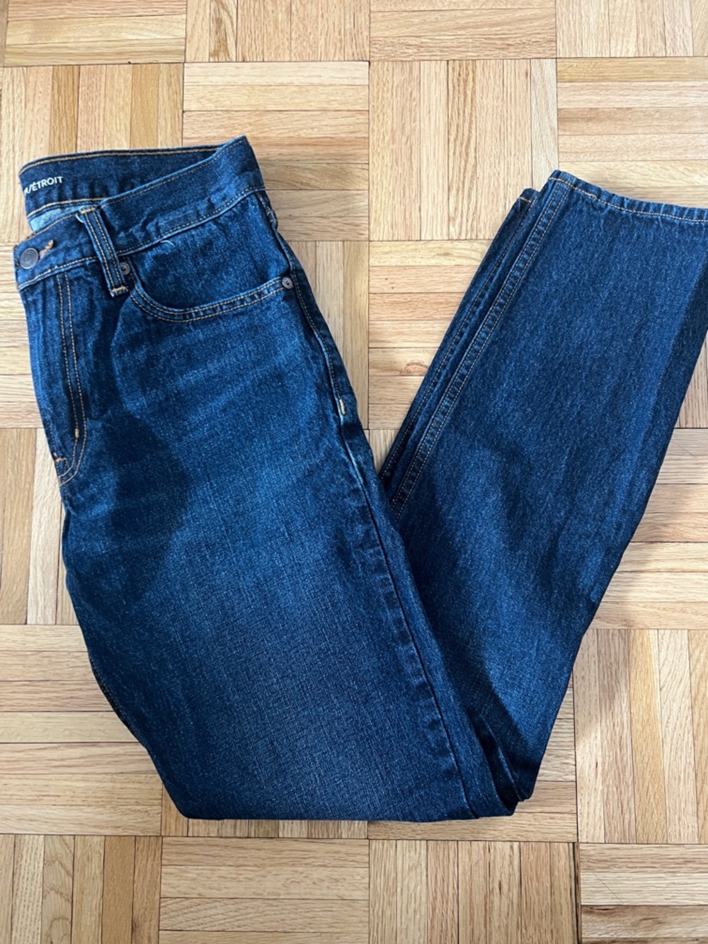 Old Navy Men’s Slim Jeans in Dark Blue Denim